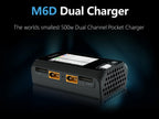 ToolkitRC M6D 500W Limited Edition 15A High Power  DC Dual Smart Charger Discharger for 1-6S Lipo LiHV Lion NiMh Pb Battery