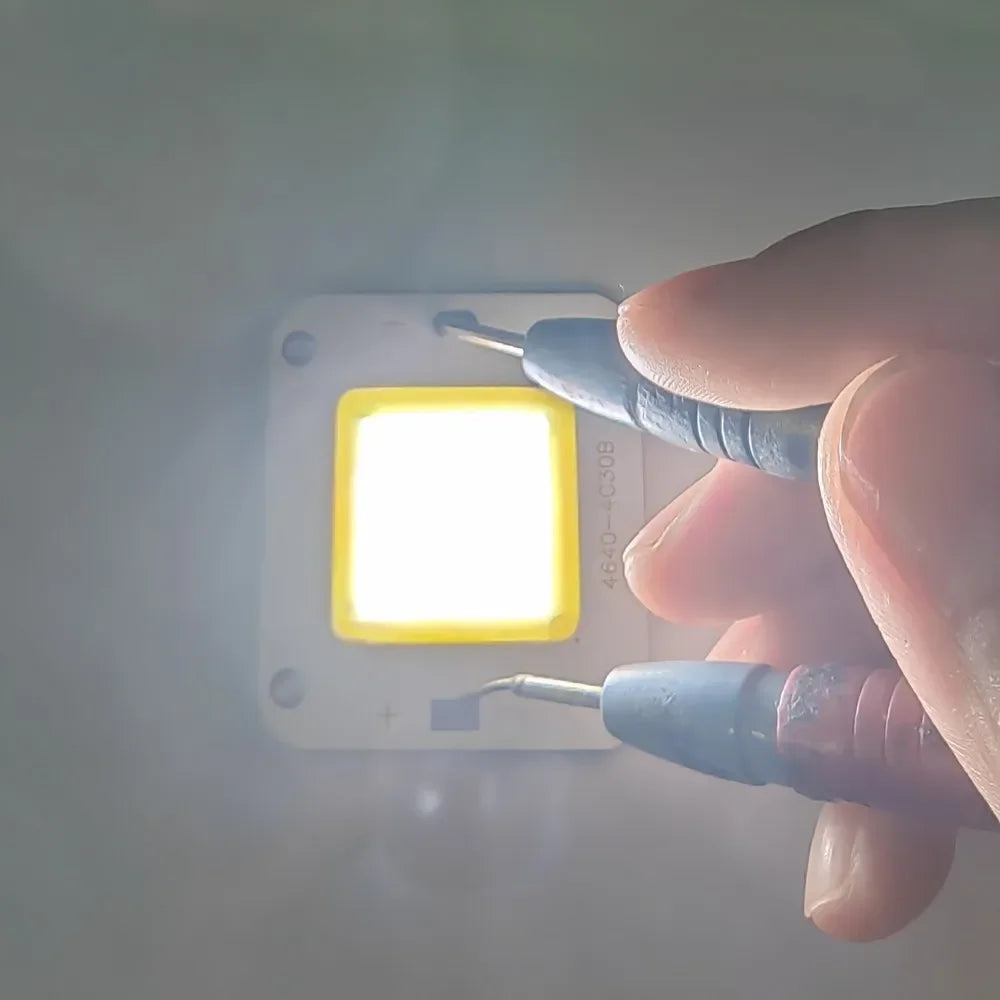 DC12V 32V 50W LED COB Integrated Smart IC Driver High Power 12V COB LED Cold White Warm White Red Blue Green Orange Full Spectru
