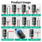 MASTFUYI Auto-Ranging Digital Multimeter High Precision 6000 Counts True RMS Tester Capacitance Ohm Hz Test Electrician Tools