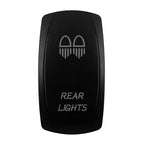 CUSTOM Dual RED Led Laser Etched Rocker Switch ON-OFF ON-OFF-ON (SPST DPDT) for ARB/Carling/NARVA 4x4 Caravan Accessories SUV
