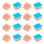 WE DO HEATSINK Small Tiny Useful Pure Copper Heat Sink Without or With Thermal Pad For Raspberry Pi Banana Pi IC Chipset Package