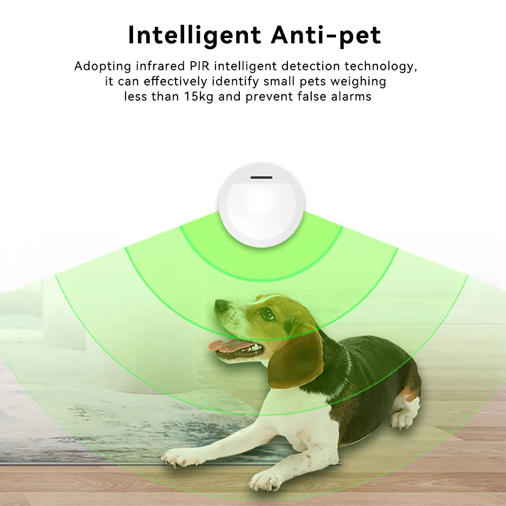 Meian Tuya Motion Sensor ZigBee 3.0 Human Body Movement Infrared Wireless Detector for Smart Home Alarm Security