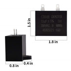 W10613606 Refrigerator Compressor Start Relay and Capacitor for Whirlpool KitchenAid Kenmore W10416065 PS8746522 67003186
