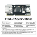 PD QC USB-C Voltage Trigger Module 5–20V Adjustable Voltage Module Supports Integer Decimal Setting Polling Test