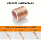 Solder Wick Braid 65feet Length No-Clean Soldering Wire Roll and Disassemble Electrical Component Desoldering Wick Braid Remover