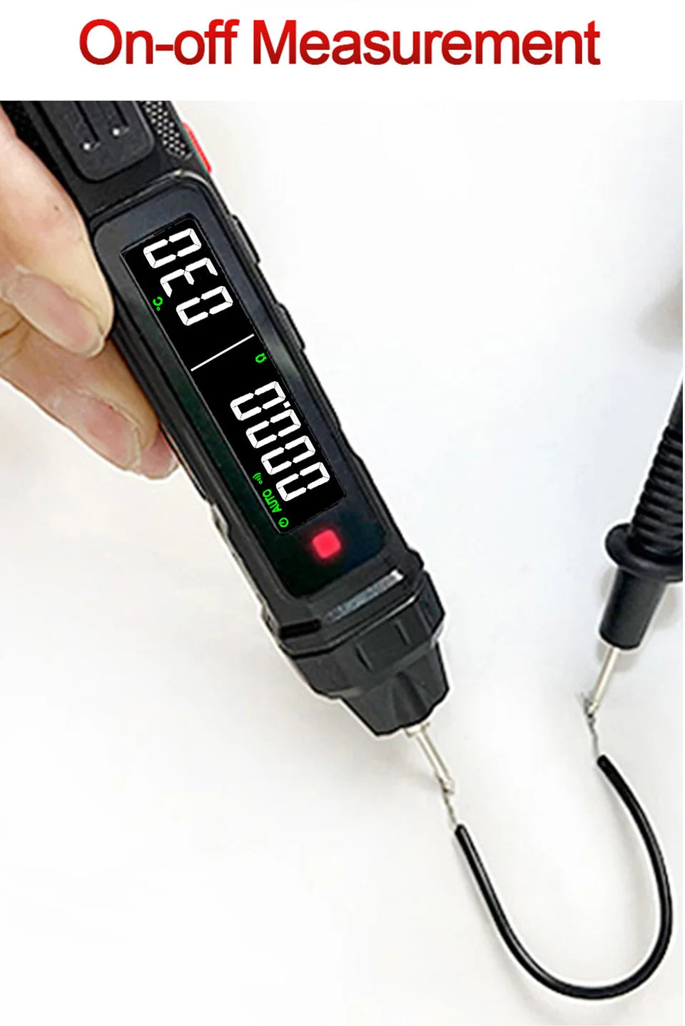 Smart Digital Multimeter 6000 Counts Non Contact High Precision Voltage Detector Pen Auto Range Capacitance OHm NCV Tester