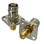 SMA to BNC Adapter for SDR,gmrs Handheld Radio, Scanner,Walkie Talkie Adapters SMA Male Female to BNC Male Female RF Coaxial