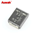 5pcs/lot 6.3V 330UF T520B337M006ATE040 3528 Type B SMD Polymer Tantalum Capacitors Low ESR 40mOhms New and Original