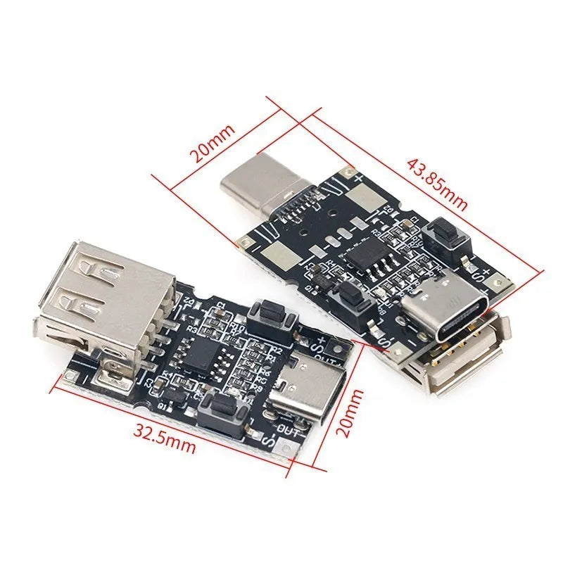 100W 5A USB Type-C QC Decoy Trigger Board 5V 9V 12V 15V 20V Output PD 2.0 3.0 Trigger Adapter Cable Connection Polling Detector