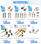 OMCH M8 M12 M18 M30 Inductive Proximity Switch Sensor Detection Distance 1/2 2/4 5/8 8/10mm NPN PNP NO NC DC 3-wire 6-36V
