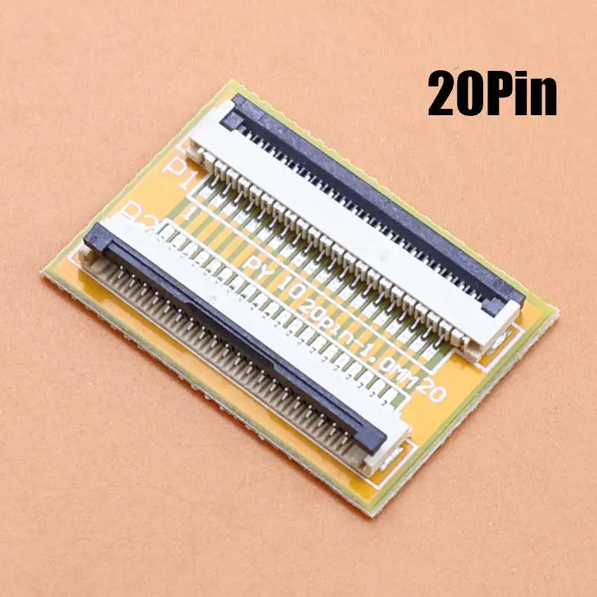 FFC FPC Flexible Flat Cable Extension Adapter Board 1.0MM Spacing 4 5 6 8 9 10 12 15 16 20 24 26 28 30 32 34 Pin Wire Connector