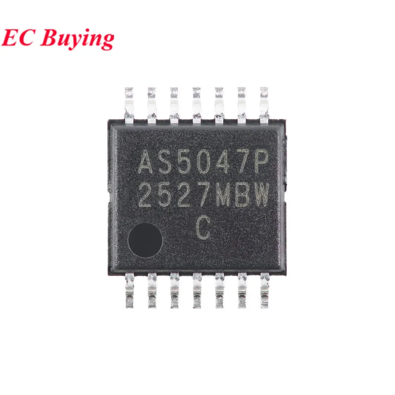10Pcs/1pc AS5600 AS5047P AS5048A AS5040 AS5045 AS5045B AS5145B AS5047D MT9101ET Magnetic Rotary Position Sensor Encoder IC Chip