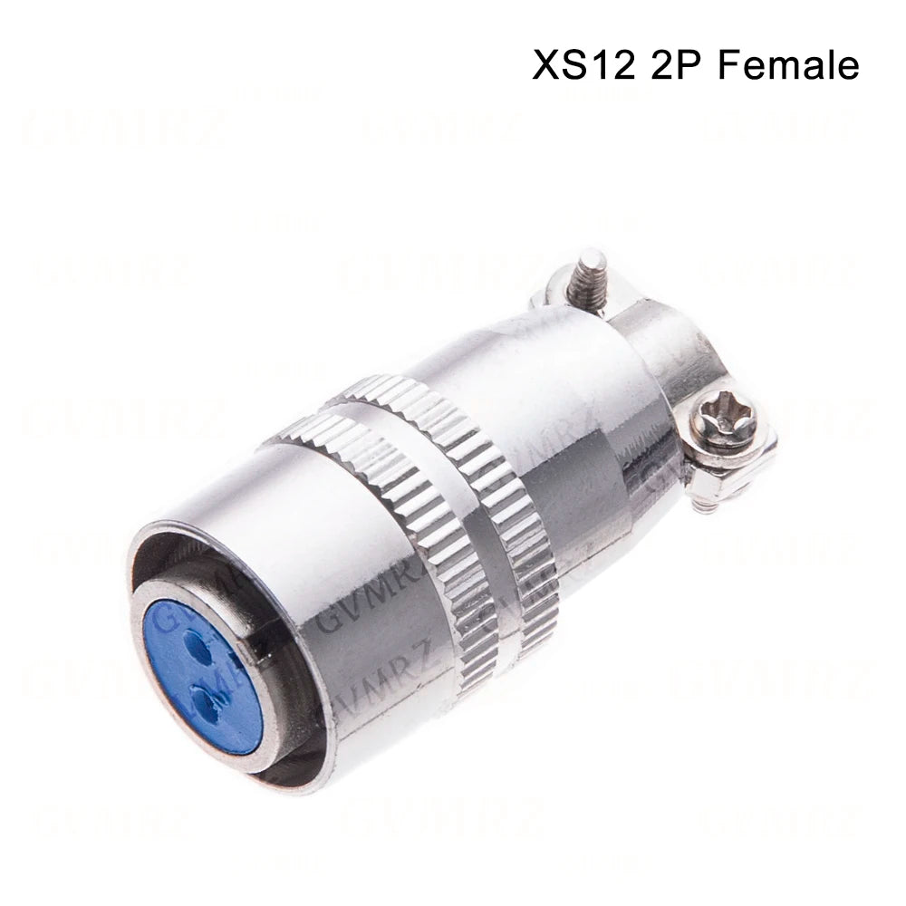 XS12 2PIN 3PIN 4PIN 5PIN Docking Aviation Plug Socket Waterproof Circular Connector 2-5P Male/Female