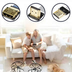 Anti-interference Ribbon FPV HDMI-Compatible Connector Flexible Flat Cable Raspberry Pi 4 Micro Mini HDMI-compatible