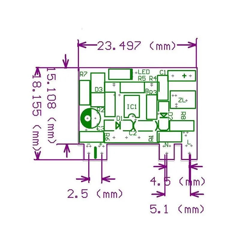 AC-DC 5V 700mA 12V 300mA 3.5W Isolated Switch Power Supply Module Buck Converter Step Down Module 220V turn 5V/12V
