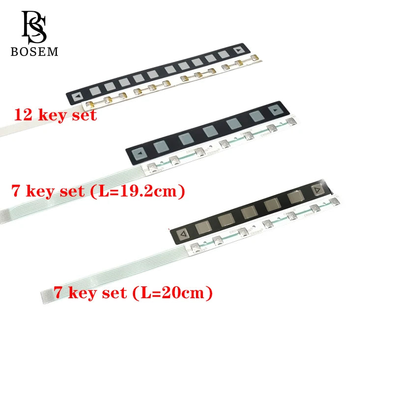 A86L-0001-0298 A98L-0005-0252 A86L-0001-0301 A98L-0005-0255  Fanuc 7/9/12key Button Keysheet