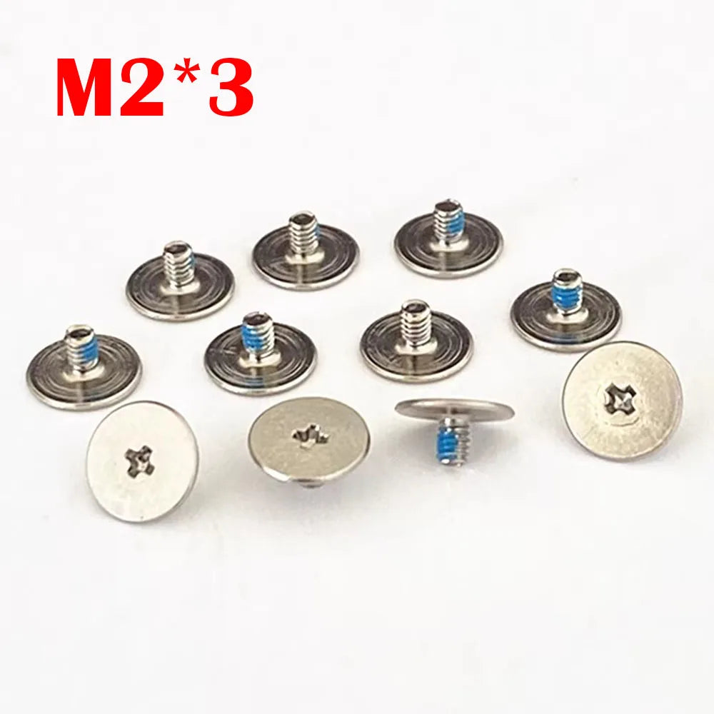 10pcs/Lot Laptop Hinge Screw Flat Head Cross Head M2*3 Screw For HP Lenovo Laptop Assembly Hinge Connector Screws