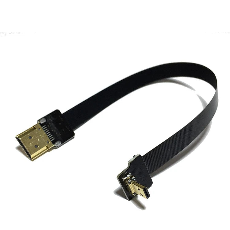 Camera 0.05M-1M FPC flexible cable drone aerial photo transmission FPV Micro HDMI to HDMI HD cable