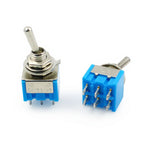 Toggle Switch ON-OFF-ON / ON-ON 3/6Pin  MTS-102 103 202 203 125V/6A 250V/3A Power Button Switch