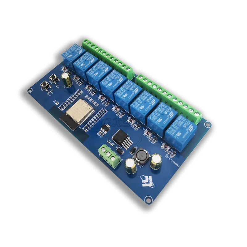 ESP8266 / ESP32 WIFI 8 Channel Relay Development Board ESP-12F / ESP32 DC5V/7-28V