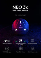CUAV CUAV New NEO 3X GPS Module U-BLOX M9N GNSS DroneCAN RM3100 Compass IP66 Waterproof For PX4 ArduPilot UAV Controller