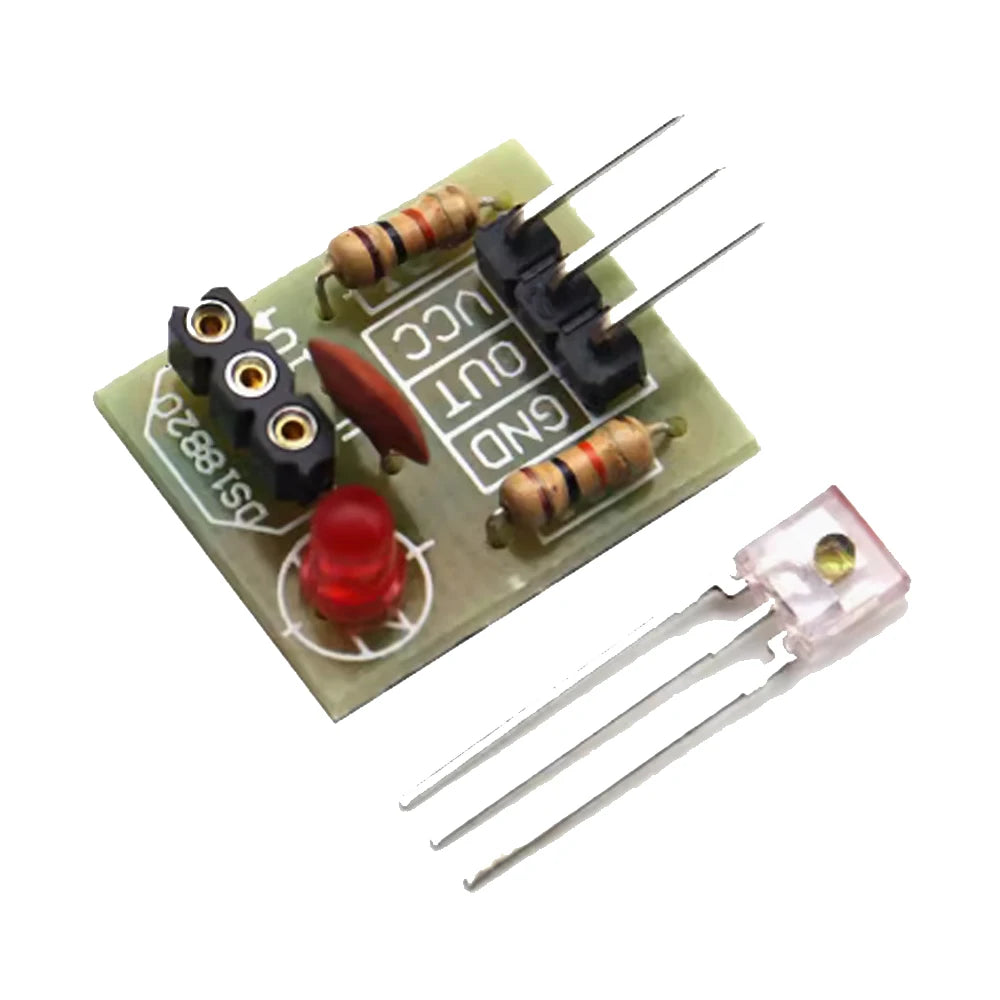 KY-008 650nm Laser Sensor Module 3Pin 6mm 5V 5mW Red Laser Dot Diode Copper Head for Arduino DIY Kit