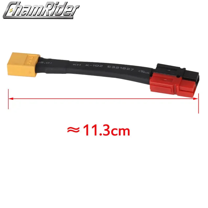 Electric Bike Battery Interface Adapter XT60 Dullet  T Port Anderson 2  XT90  Anderson 1  Pin Port Connector Battery Adaptor