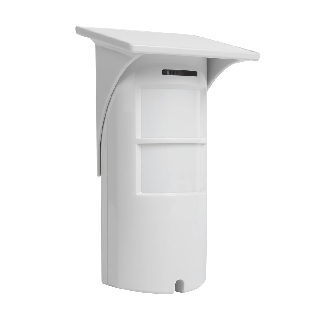 DC12V-24V Outdoor 3Tech Wired Microwave PIR Intruder Alarm Detector Rainproof Cover Anti-pet 25KG Anti-tamper,NO NC Alarm Output