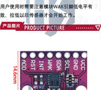 1~3PCS Gas Sensor Carbon Dioxide Detection Sensor Module CCS811 CO2 eCO2 TVOC Air Quality Detecting I2C Output CJMCU-811 EGBO