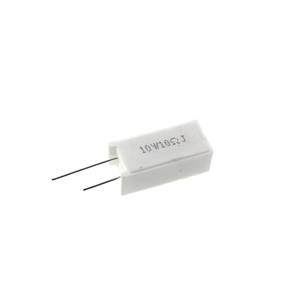 2PCS SQM RX27-5 Vertical Cement Resistance Resistors 10W 0.1R 0.5R 1R 2R 3.3R 4.7R 6.8 8.2 10R 22R 100R 220R 330R 470R Ohm Cera
