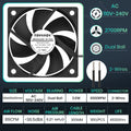120mm 12cm 12025 Fan 5V 12V 24V 120mm*120mm*25mm Fan DC Brushless Cooling Fan 120x120x25mm USB 2PIN PC Computer Case Cooler