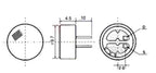 10PCS/LOT Microphone 6*5mm  6*2.2 9*7 4.5*2.2mm  MIC Condenser Electret Pickup 6x5mm 9x7mm 4.5x2.2mm 6x2.2mm MP3 Accessories