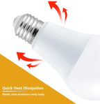 1-10PCS Smart RGBW LED Bulb Spotlight E27 E14 B22 GU10 6W 10W with Infrared Remote Control Suitable for Colorful Home Lighting