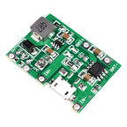 Lithium Li-ion 18650 3.7V 4.2V Battery Charger Board DC-DC Step Up Boost Module TP4056 DIY Kit Parts liludin