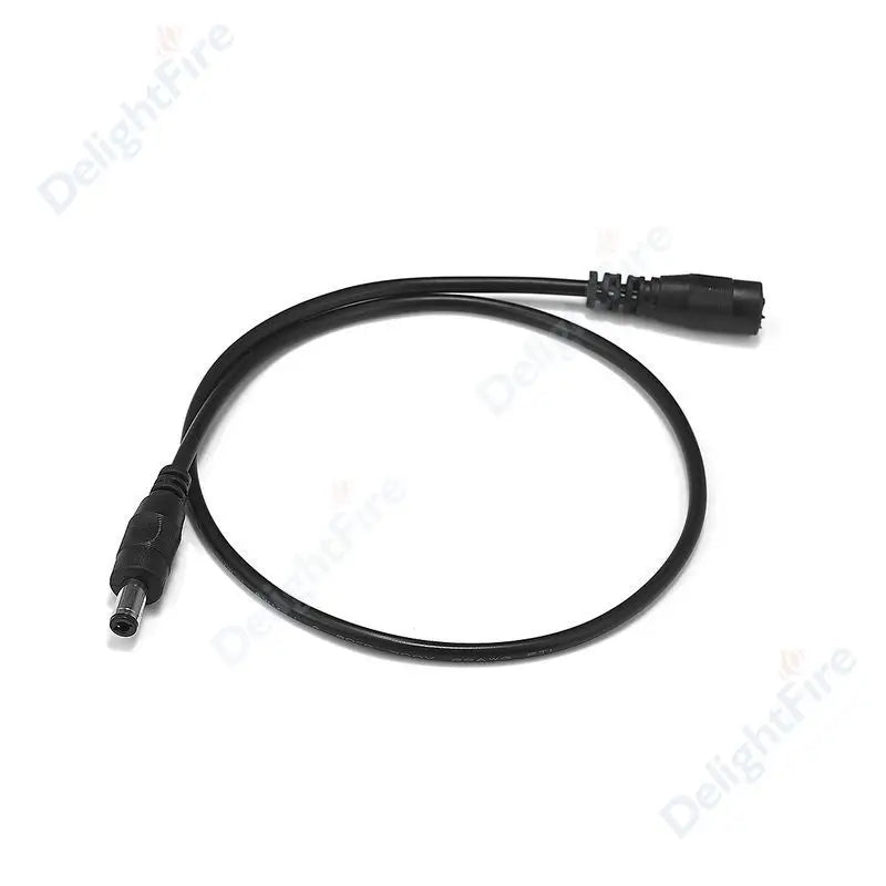 5.5 2.5mm DC Extension Cable 1m 1.5m 2m 3m 5m Jack Plug Connector 5V 12V 24V DC Power Cord For CCTV Camera LED Strip Router