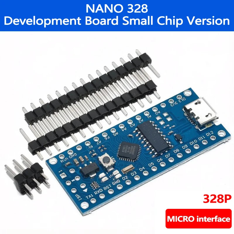 Nano V3 ATMEGA328P / ATMEGA168P Development Board CH340 Chip TYPE-C / MINI / Micro USB Interface Compatible For Arduino