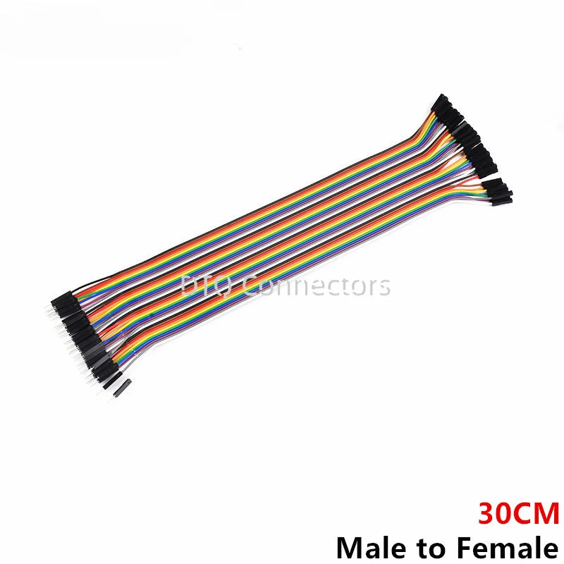 Dupont Line 10CM 20CM 30CM 40Pin Male to Male + Male to Female and Female to Female Jumper Wire Dupont Cable for Arduino DIY KIT