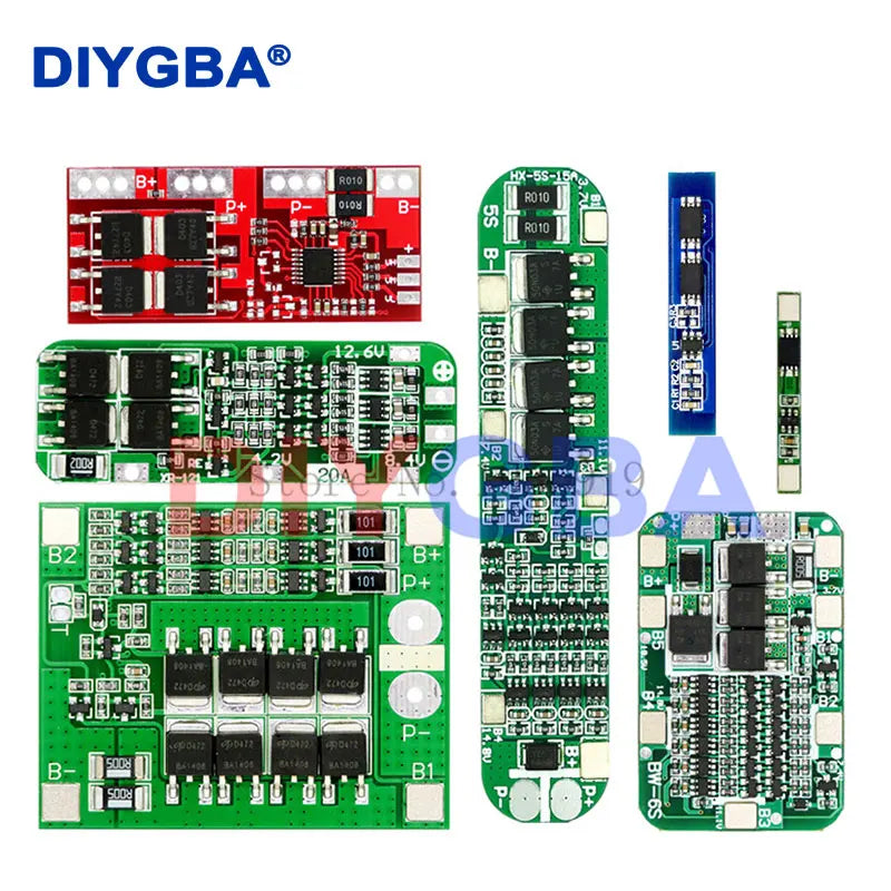 1S 2S 3S 4S 5S 6S 3A 15A 20A 30A Li-ion Lithium Battery 18650 Charger PCB BMS Protection Board For Drill Motor Lipo Cell Module