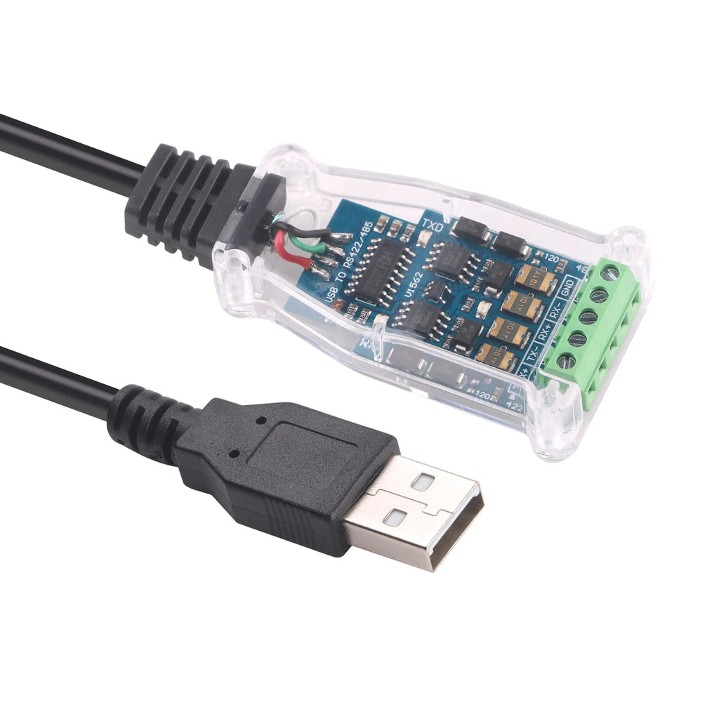 FTDI CH340 USB to RS485 Serial Terminal Block Adapter Communication Cable