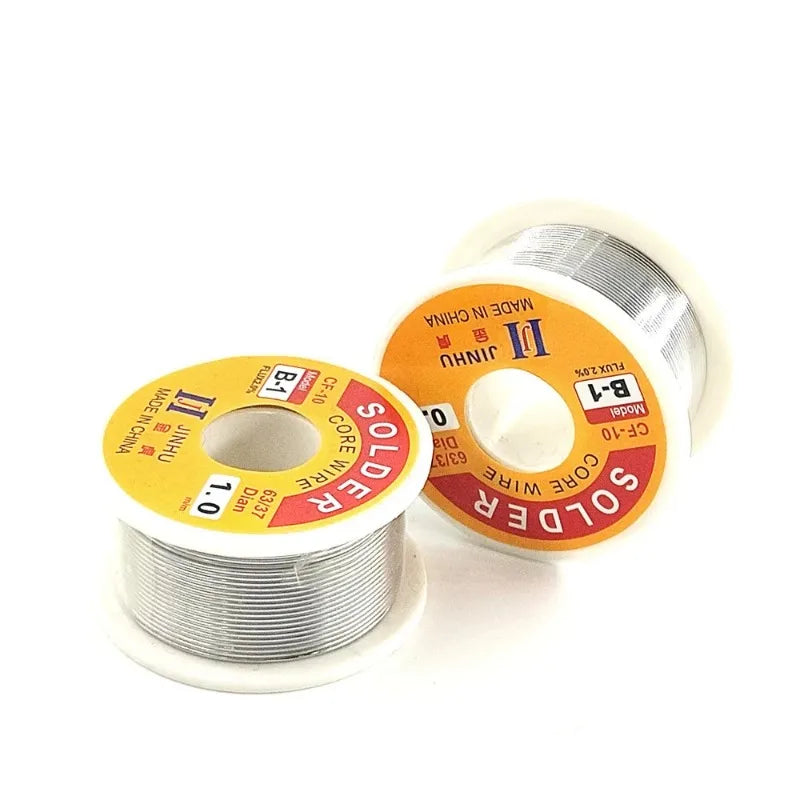 100g Tin Welding Wire Melt Rosin Core Solder Wire 63/37 Flux 2% 0.5/0.6/0.8/1.0/1.2/1.5/2.0mm Soldering Iron Tin For Electrical