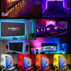 Dimmable 5V LED Strip Lights SMD2835 3528 60Leds/m Waterproof Ribbon Lights TV Backlight USB/Battery Powered Stripe Room Decor