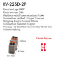 Wire Electrical Cable Connectors PTFIX 2.5mm² Terminal Block Plug-in Splitter Spliceable DIN-Rail Junction Box Connection Tools