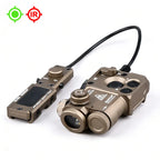 Airsoft CNC IR Laser Sight RAID CQBL PEQ PERST NGAL OGL DBAL IR Device Metal Material  Red, Green, Blue Laser IR Laser 20mm Rail