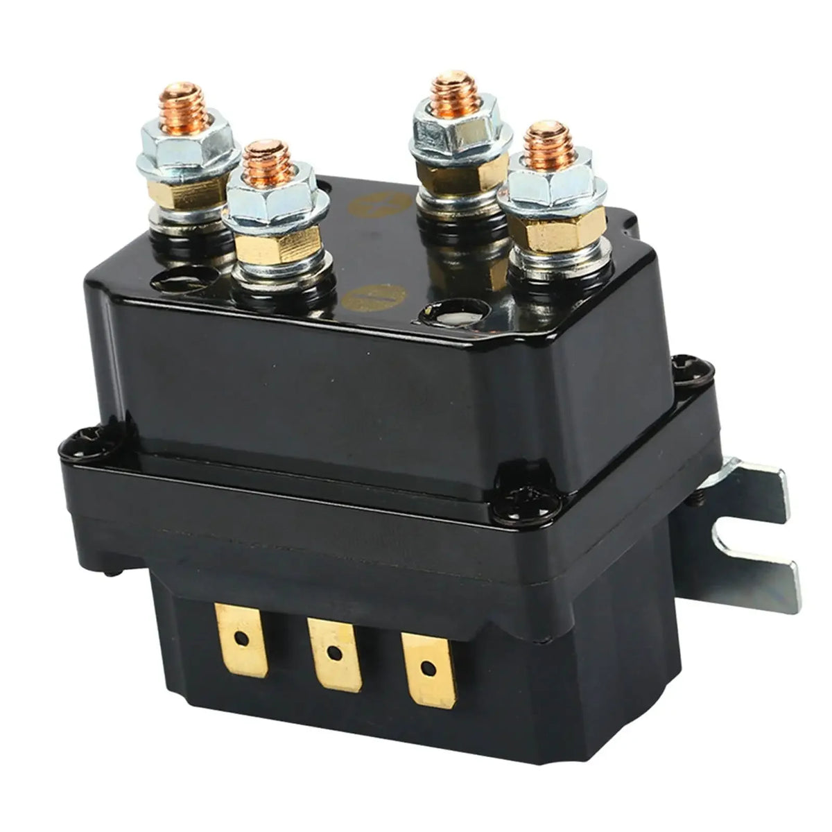 Winch Solenoid Relay 12V 250A Replacement Universal Spare Parts Winch Solenoid Relay Contactor for ATV SUV Premium Durable