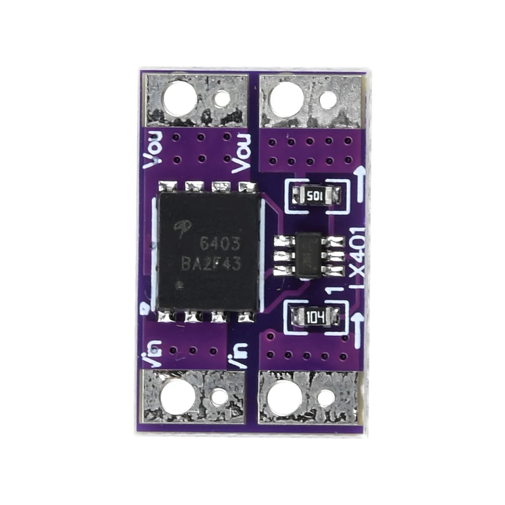 3V-26V 10A Ideal Diode Module Solar Charging Backflow Prevention Low Internal Resistance Analog Rectifier