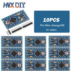 1-10pcs Pro Mini 328 Atmega328P 3.3V 5V 16MHZ ATMEGA328 328P Mini ATMEGA328 5V/16MHz For Arduino Compatible For Nano Module