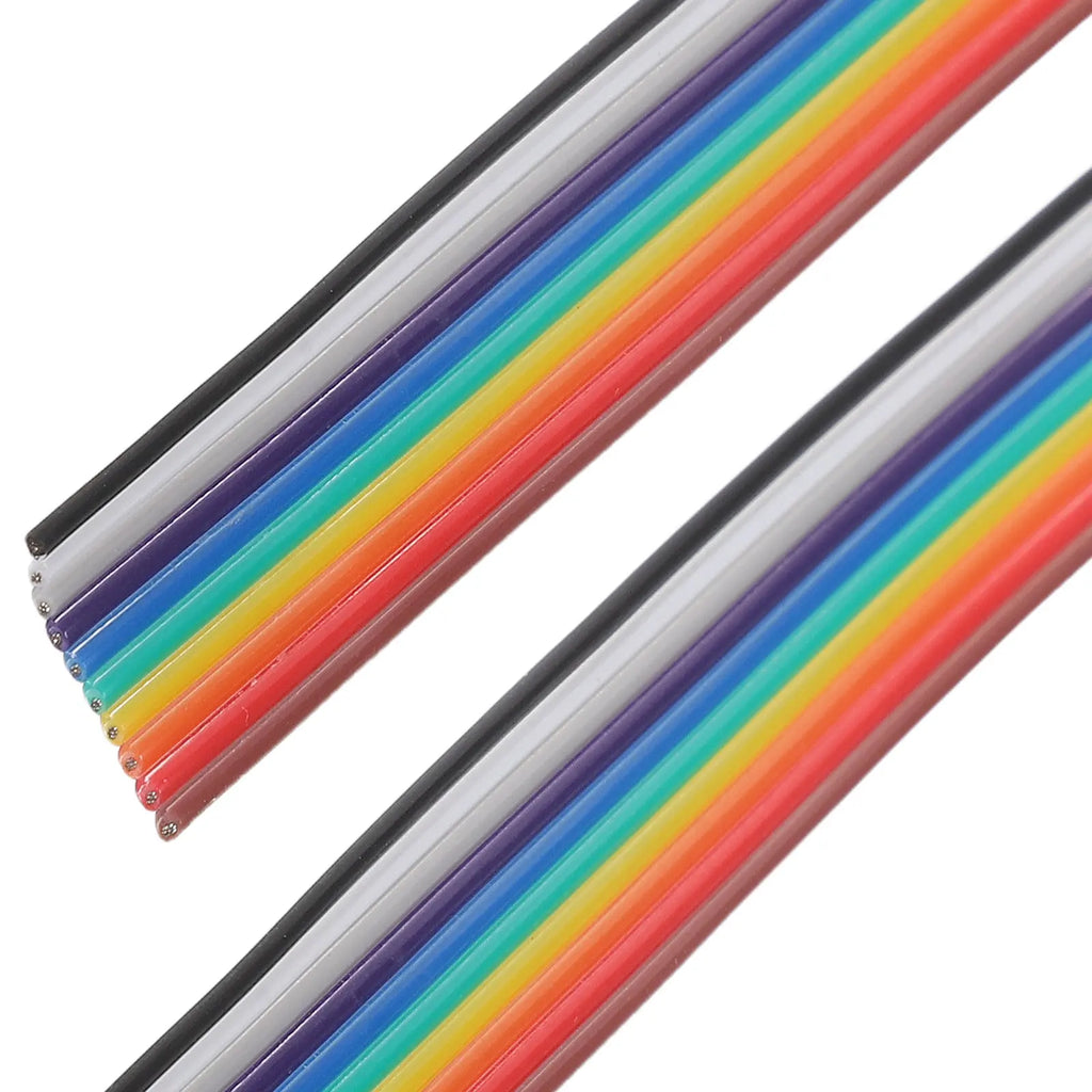 Flat Ribbon Cable 20p 1.0mm Pitch Flexible Wiring Harness Electric Component Connector for Data Signal Transmission