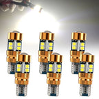 2/6/10PCS LED Signal Light Bulb Package 3030 12V 24V DC Orange Amber 158 175 Position 2821 Parking 2827 2525 T10 Car Truck Bulbs