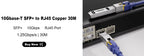 COMNEN  RJ45 Cat5/6/6A Pass Through Connectors Modular Plug , EZ to Crimp Modular Plug for Solid Or Stranded UTP Network Cable