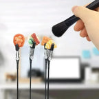 50/1PCS Flexible Magnetic Alligator Clips Model Painting Stand Base Holder Crocodile Clamp Price Tag Display Alloy NoteClips